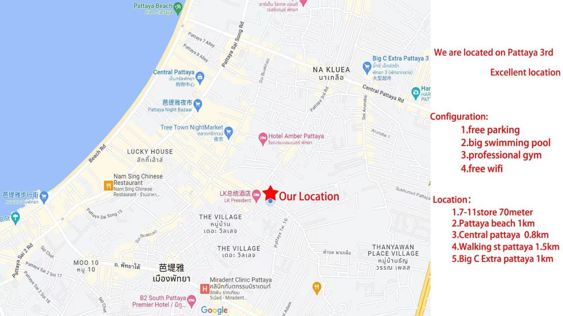 Pattaya City Center Residence K Exterior foto
